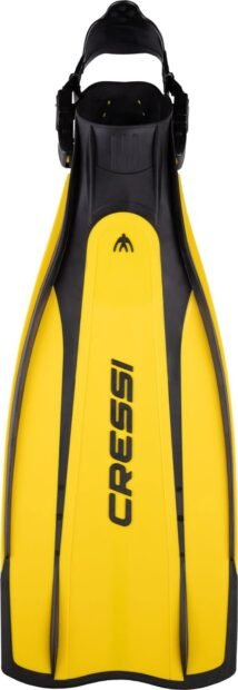 Cressi Lightweight Well-Balanced Open Heel Scuba Diving Fins - Pro Light: made in Italy