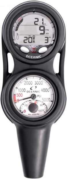 Oceanic Veo 4 Dive Computer Console with Compass (PSI) Review