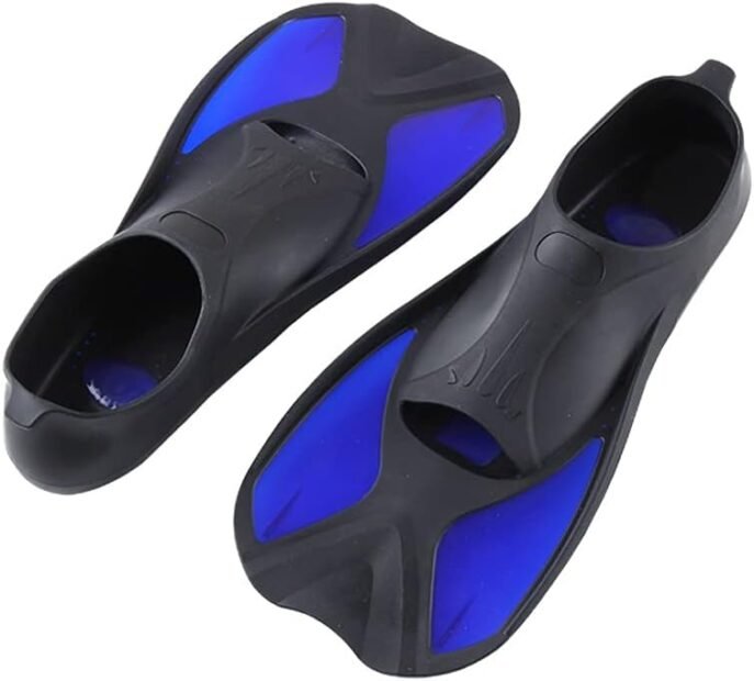 SETEXI Diving Fins， Swimming Ankle, Freestyle Silicone, Professional Diving Frog Shoes, Duck, Snorkeling Equipment